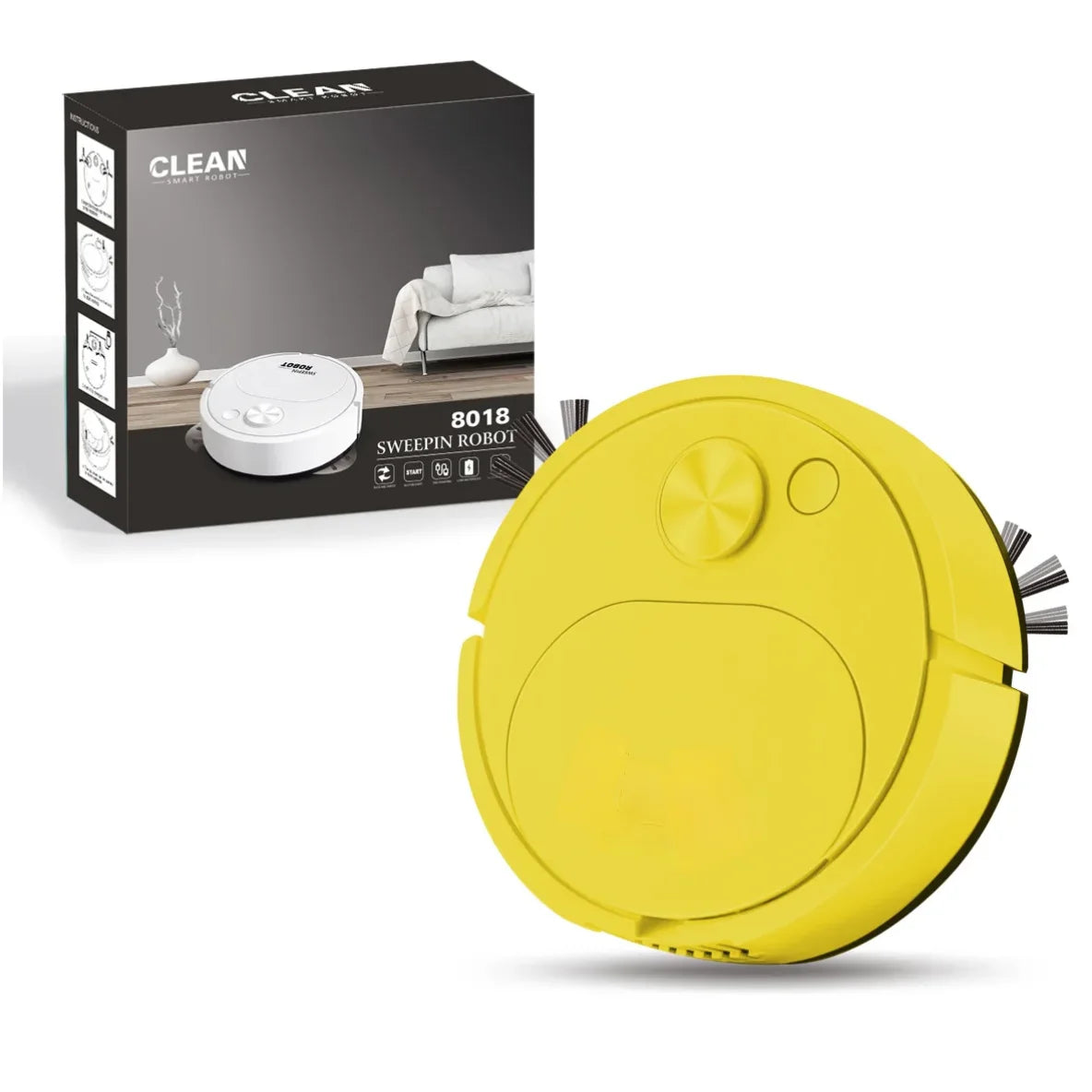 Smart 3-in-1 Robotic Vacuum & Mop