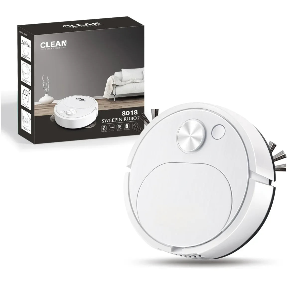Smart 3-in-1 Robotic Vacuum & Mop