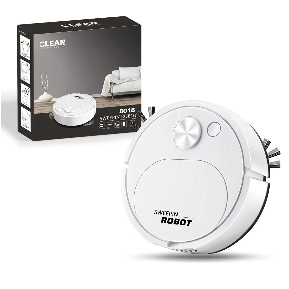Smart 3-in-1 Robotic Vacuum & Mop